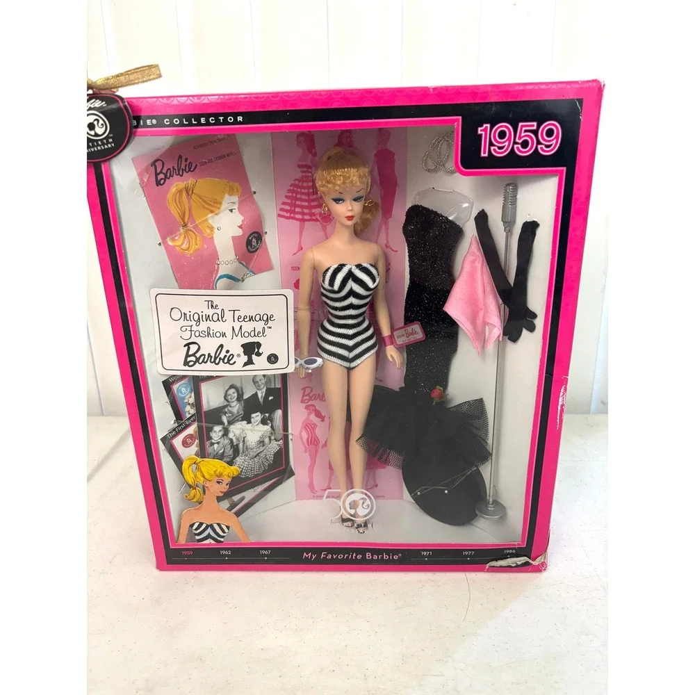2009 My Favorite Barbie 1959 Reproduction 50th Anniversary N4974 NRFB